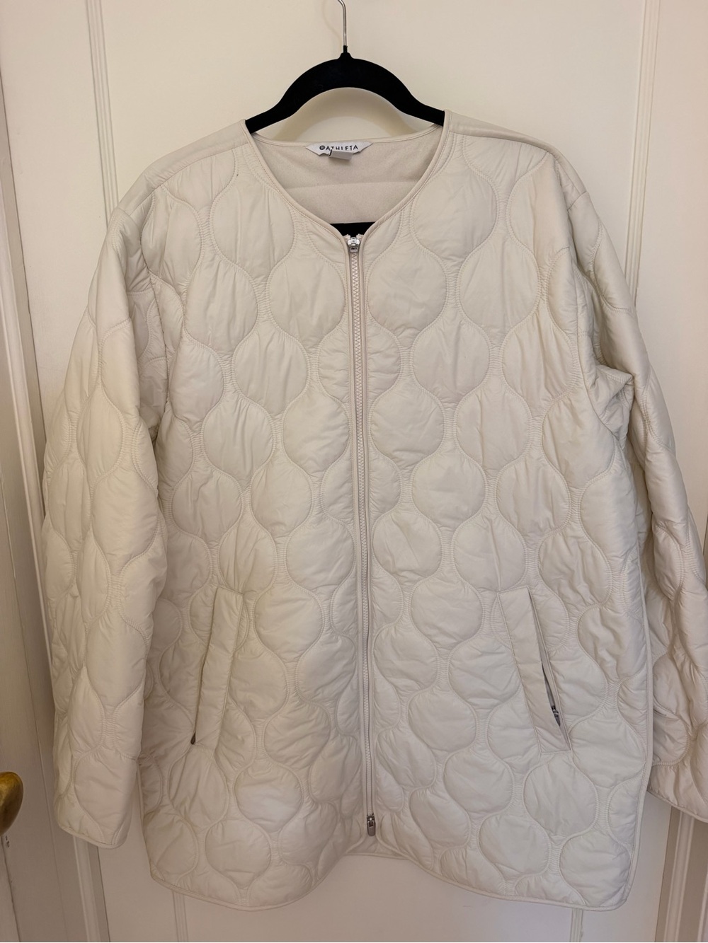Athleta | Quilted Zip-Front Jacket